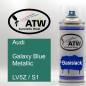 Preview: Audi, Galaxy Blue Metallic, LV5Z / S1: 400ml Sprühdose, von ATW Autoteile West.